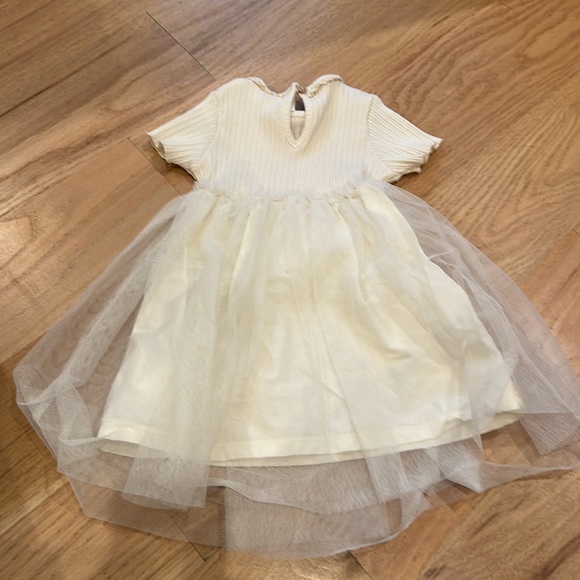 Zara Tulle Dress Cream size 12-18 months - Picture 6 of 9